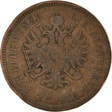 Coin, Austria, Franz Joseph I, 4 Kreuzer, 1860, A., VF(30-35), Copper, KM:2194