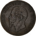 Münze, Italien, Vittorio Emanuele II, 10 Centesimi, 1866, Naples, S+, Kupfer