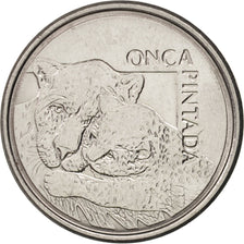 Brazil, 50 Cruzeiros Reais, 1994, AU(55-58), Stainless Steel, KM:629