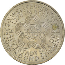 Coin, GERMAN-DEMOCRATIC REPUBLIC, 10 Mark, 1973, Berlin, AU(50-53)