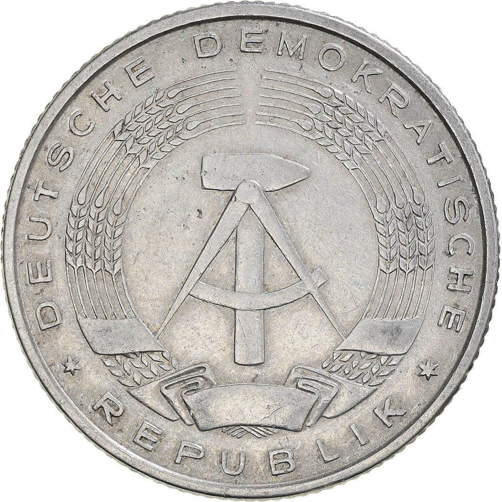 Coin, GERMAN-DEMOCRATIC REPUBLIC, 2 Mark, 1957, Berlin, VF(20-25), Aluminum