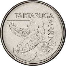 Coin, Brazil, 500 Cruzeiros, 1992, MS(63), Stainless Steel, KM:624