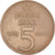 Moneda, REPÚBLICA DEMOCRÁTICA ALEMANA, 5 Mark, 1969, Berlin, BC+, Níquel -