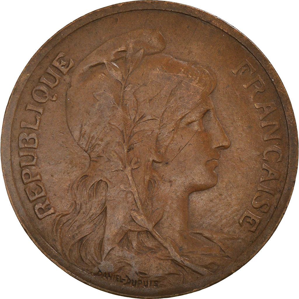 Monnaie, France, Dupuis, 5 Centimes, 1898, Paris, TB+, Bronze, Gadoury:165