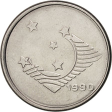 Brazil, Cruzeiro, 1990, MS(63), Stainless Steel, KM:617