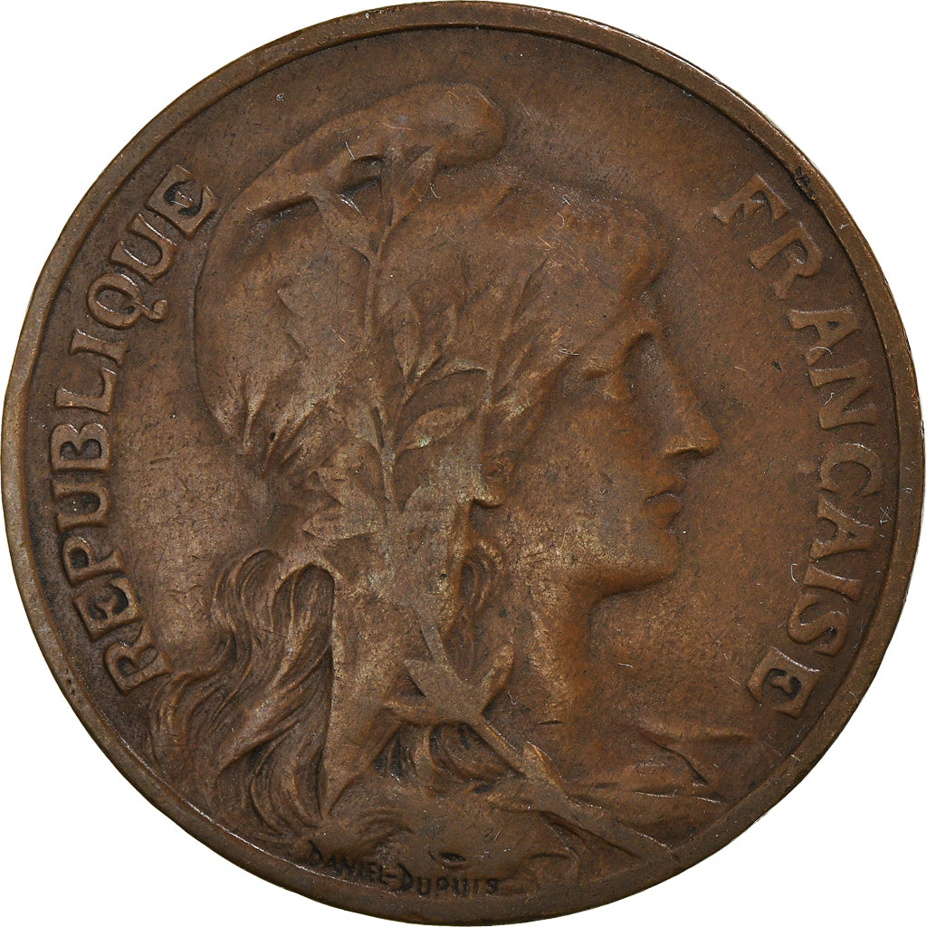 Coin, France, Dupuis, 10 Centimes, 1907, Paris, VF(30-35), Bronze, KM:843