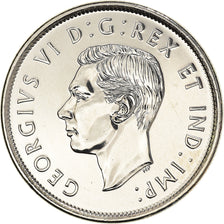 Coin, Canada, Georges VI., 50 Cents, 2021, MS(63), Nickel plated steel, KM:New