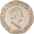 Moneta, Gibraltar, Dauphin., 20 Pence, 2020, MS(63), Cupronickel, KM:New