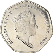 Coin, Gibraltar, Skywalk, 50 Pence, 2020, MS(63), Copper-nickel, KM:New