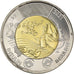 Coin, Canada, Découverte de l'insuline, 2 Dollars, 2021, MS(63), Bi-Metallic