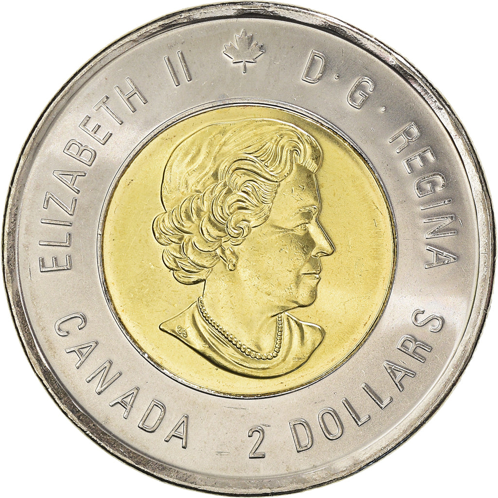 Coin, Canada, Découverte de l'insuline, 2 Dollars, 2021, MS(63), Bi-Metallic