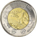 Coin, Canada, Découverte de l'insuline, 2 Dollars, 2021, MS(63), Bi-Metallic