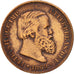 Brazil, Pedro II, 10 Reis, 1869, EF(40-45), Bronze, KM:473