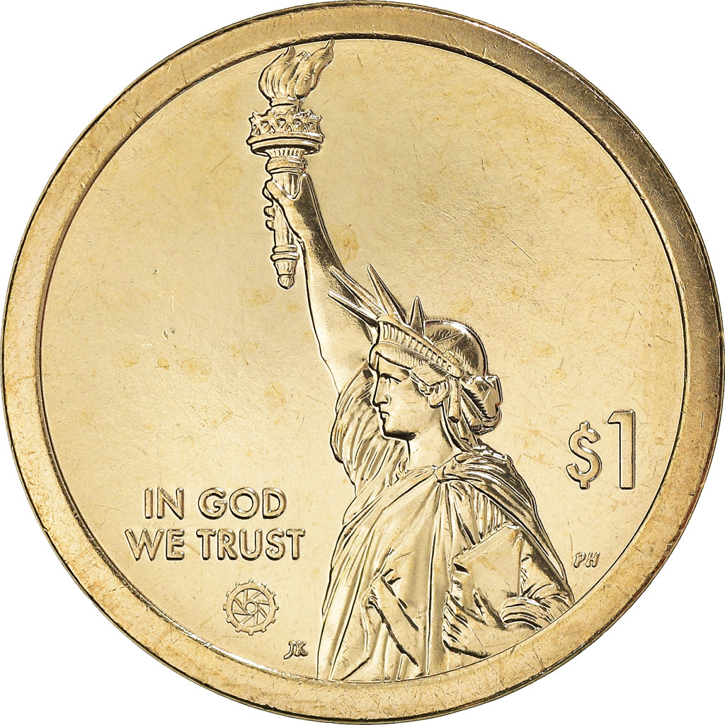 Munten, Verenigde Staten, Dollar, 2021, Denver, NEW HAMPSHIRE, UNC-, Zing