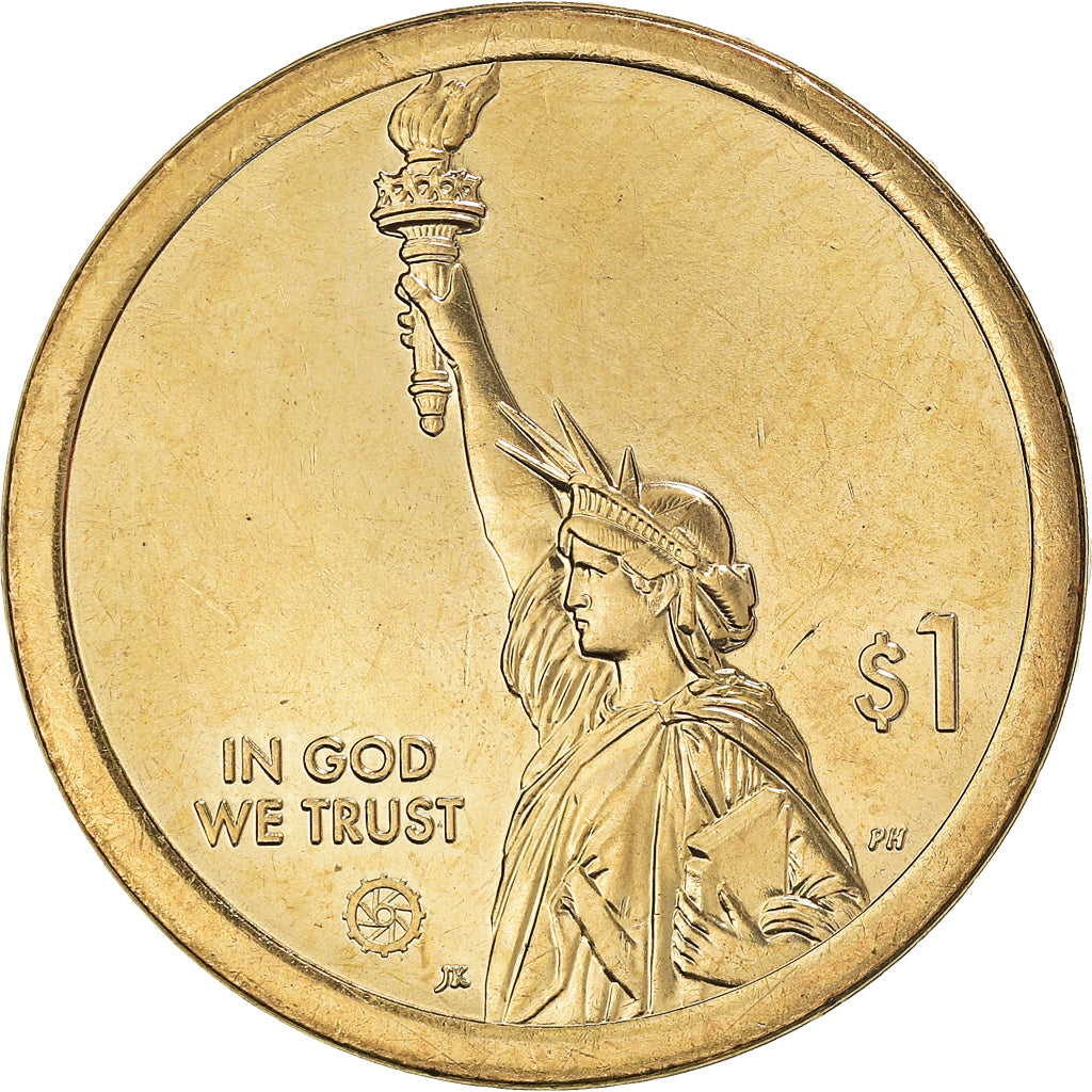 Coin, United States, Dollar, 2021, Denver, American Innovation - Virginia