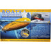 Monnaie, Grande-Bretagne, Boaty McBoatface, 50 Pence, 2019, BU.Colorisée, FDC