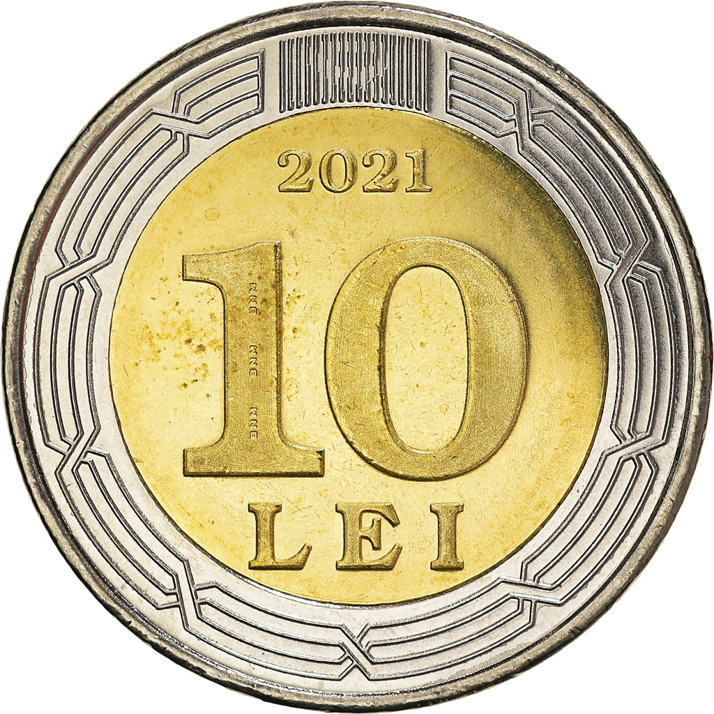 Coin, Moldova, 30 years since inauguration of the National Bank of Moldova, 10