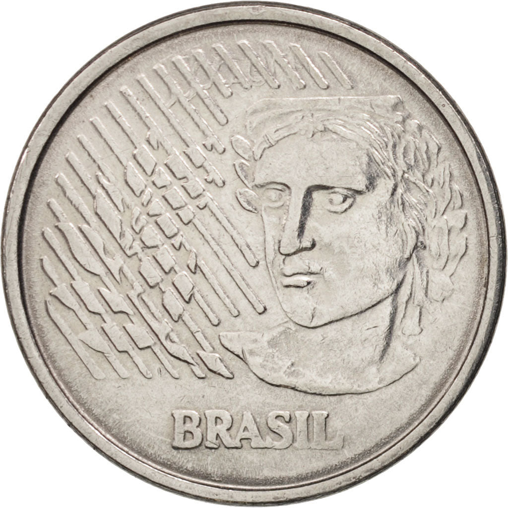 Brazil, Real, 1994, AU(50-53), Stainless Steel, KM:636