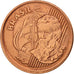 Brazil, Centavo, 2002, EF(40-45), Copper Plated Steel, KM:647