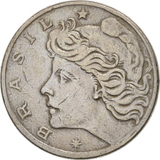 Brazil, 10 Centavos, 1967, EF(40-45), Copper-nickel, KM:578.1