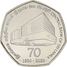 Coin, Sri Lanka, 70th Anniversary of the Central Bank of Sri Lanka, 20 Rupees