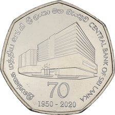 Moeda, Sri Lanka, 70th Anniversary of the Central Bank of Sri Lanka, 20 Rupees