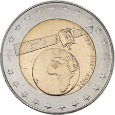Coin, Algeria, Satellite, 100 Dinars, 2019, MS(63), Bi-Metallic, KM:141