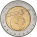 Moneda, Algeria, Satellite, 100 Dinars, 2019, SC, Bimetálico, KM:141