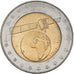 Moeda, Argélia, Satellite, 100 Dinars, 2019, MS(63), Bimetálico, KM:141