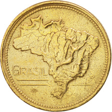 Brazil, Cruzeiro, 1955, EF(40-45), Aluminum-Bronze, KM:558