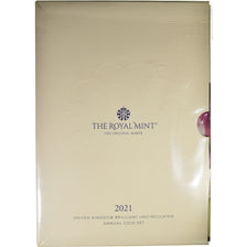 Coin, Great Britain, 95 TH Anniversary the Queen Majesty, Set, 2021, BU