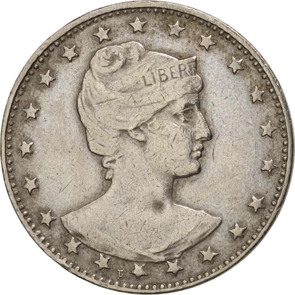 Brazil, 100 Reis, 1901, EF(40-45), Copper-nickel, KM:503