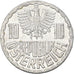 Coin, Austria, 10 Groschen, 1981, Vienna, AU(50-53), Aluminum, KM:2878