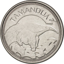Moneda, Brasil, 10 Cruzeiros Reais, 1994, EBC, Acero inoxidable, KM:628