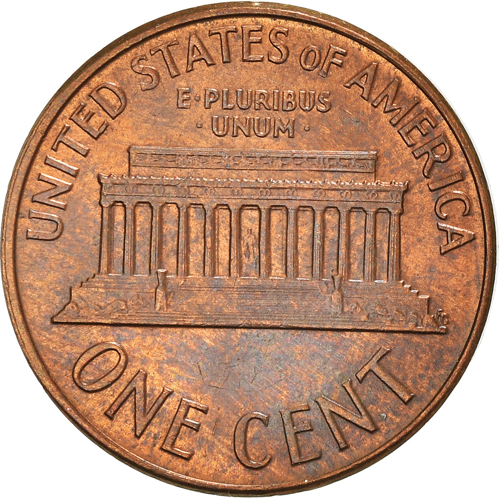 Coin, United States, Lincoln Cent, Cent, 1968, U.S. Mint, San Francisco