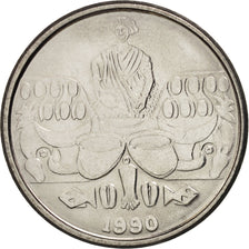 Brazil, 50 Cruzeiros, 1990, MS(63), Stainless Steel, KM:620.1