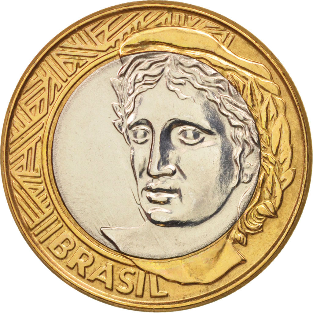 Brazil, Real, 2003, Rio de Janeiro, MS(63), Bi-Metallic, KM:652a