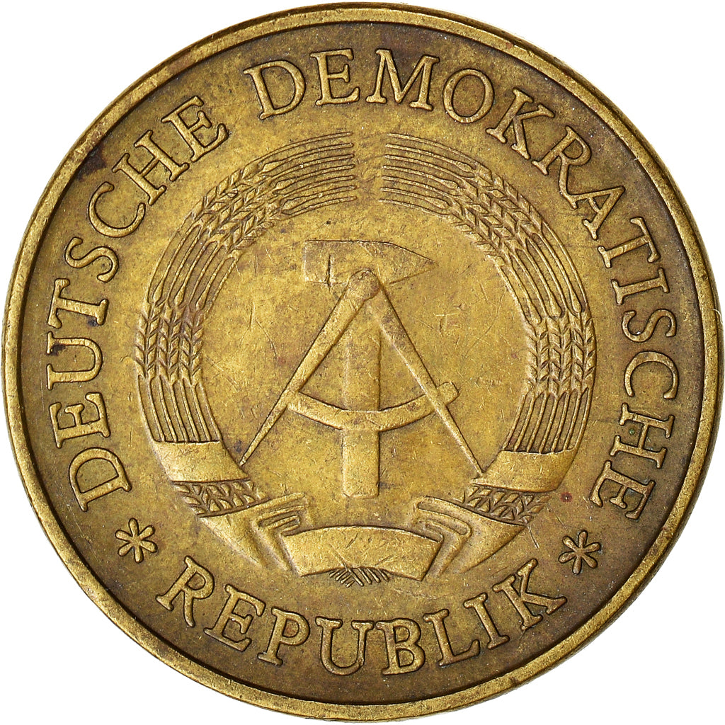 Moeda, ALEMANHA - REPÚBLICA DEMOCRÁTICA, 20 Pfennig, 1984, Berlin, VF(20-25)