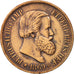 Brasilien, Pedro II, 20 Reis, 1869, EF(40-45), Bronze, KM:474