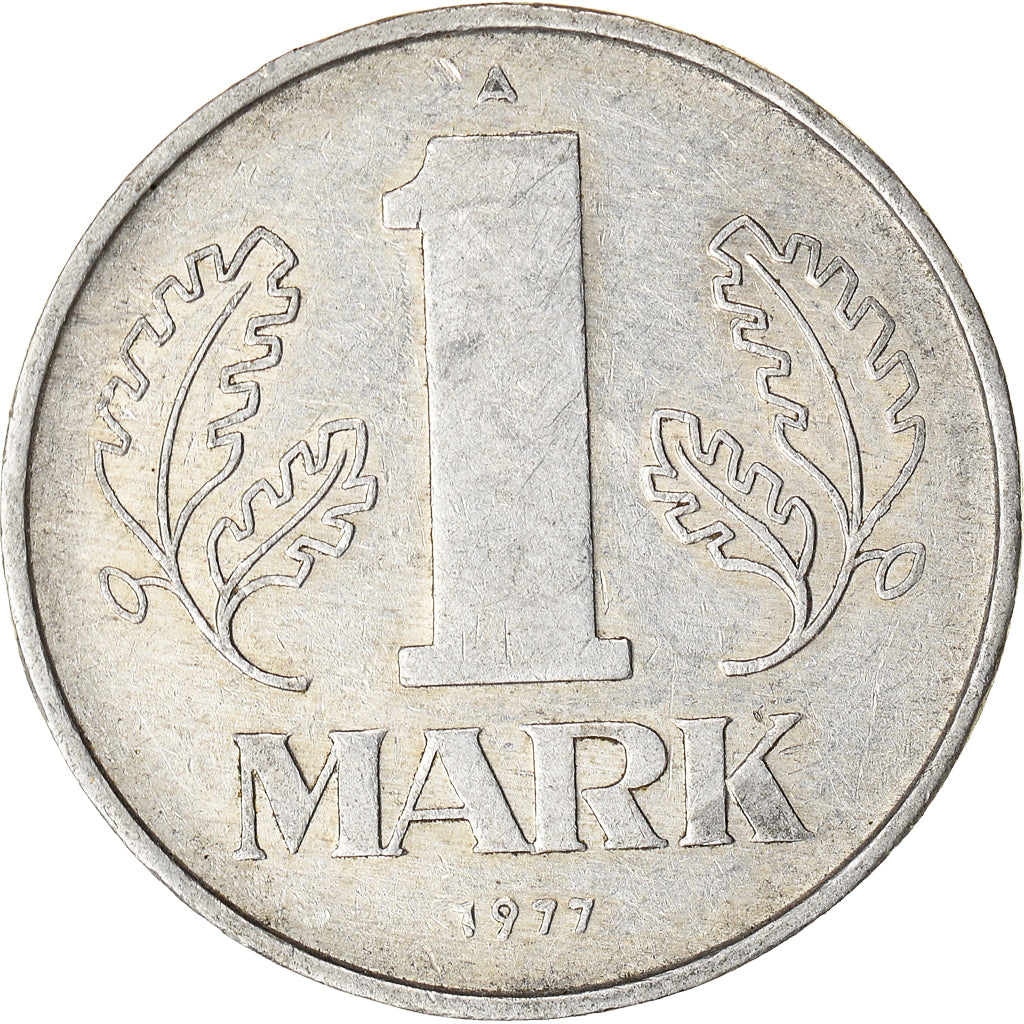 Moeda, ALEMANHA - REPÚBLICA DEMOCRÁTICA, Mark, 1977, Berlin, VF(20-25)