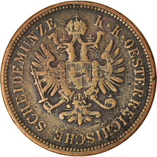 Coin, Austria, Franz Joseph I, 4 Kreuzer, 1860, Kremnitz, EF(40-45), Copper