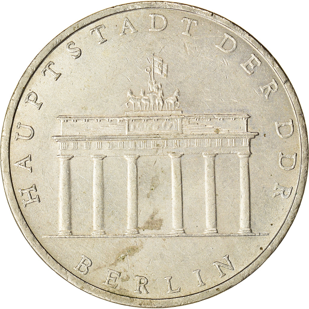 Munten, DUITSE DEMOCRATISCHE REPUBLIEK, 5 Mark, 1971, Berlin, FR+, Cupro-nikkel