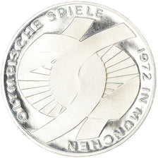Coin, GERMANY - FEDERAL REPUBLIC, 10 Mark, 1972, Munich, BE, AU(55-58), Silver