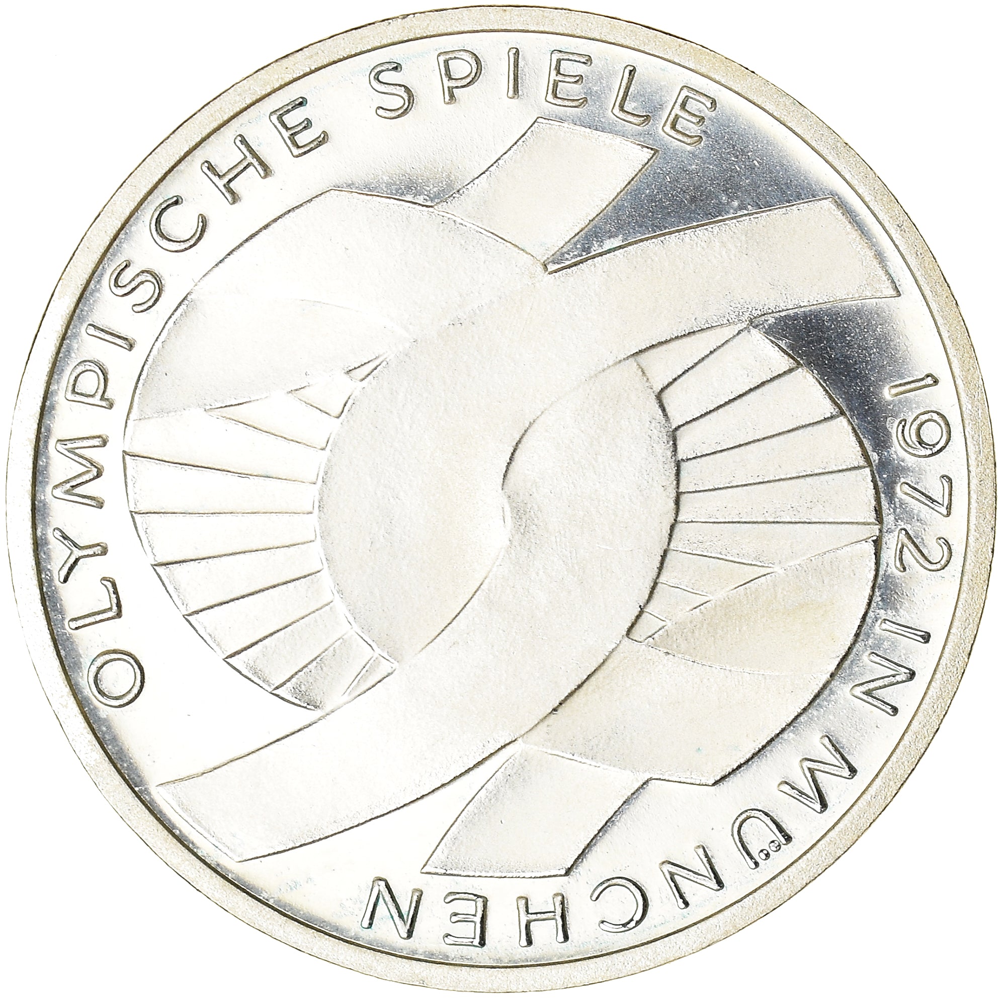 Moneta, GERMANIA - REPUBBLICA FEDERALE, 10 Mark, 1972, Stuttgart, BE, SPL-