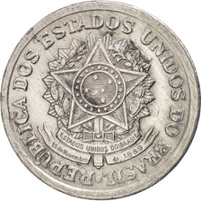Brésil, 2 Cruzeiros, 1957, TTB+, Aluminum, KM:571