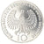 Coin, GERMANY - FEDERAL REPUBLIC, 10 Mark, 1972, Hamburg, BE, AU(55-58), Silver