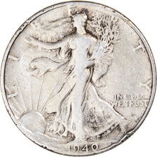 Münze, Vereinigte Staaten, Walking Liberty Half Dollar, Half Dollar, 1940, U.S.