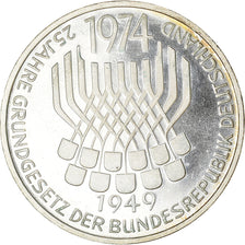 Coin, GERMANY - FEDERAL REPUBLIC, 5 Mark, 1974, Stuttgart, Germany, BE, MS(63)