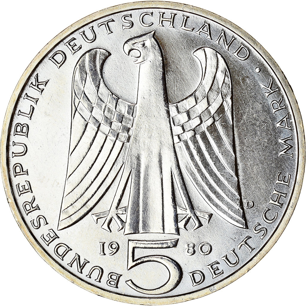 Coin, GERMANY - FEDERAL REPUBLIC, 750th Anniversary - Death of von der