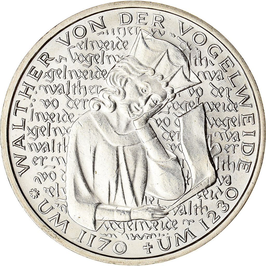 Coin, GERMANY - FEDERAL REPUBLIC, 750th Anniversary - Death of von der